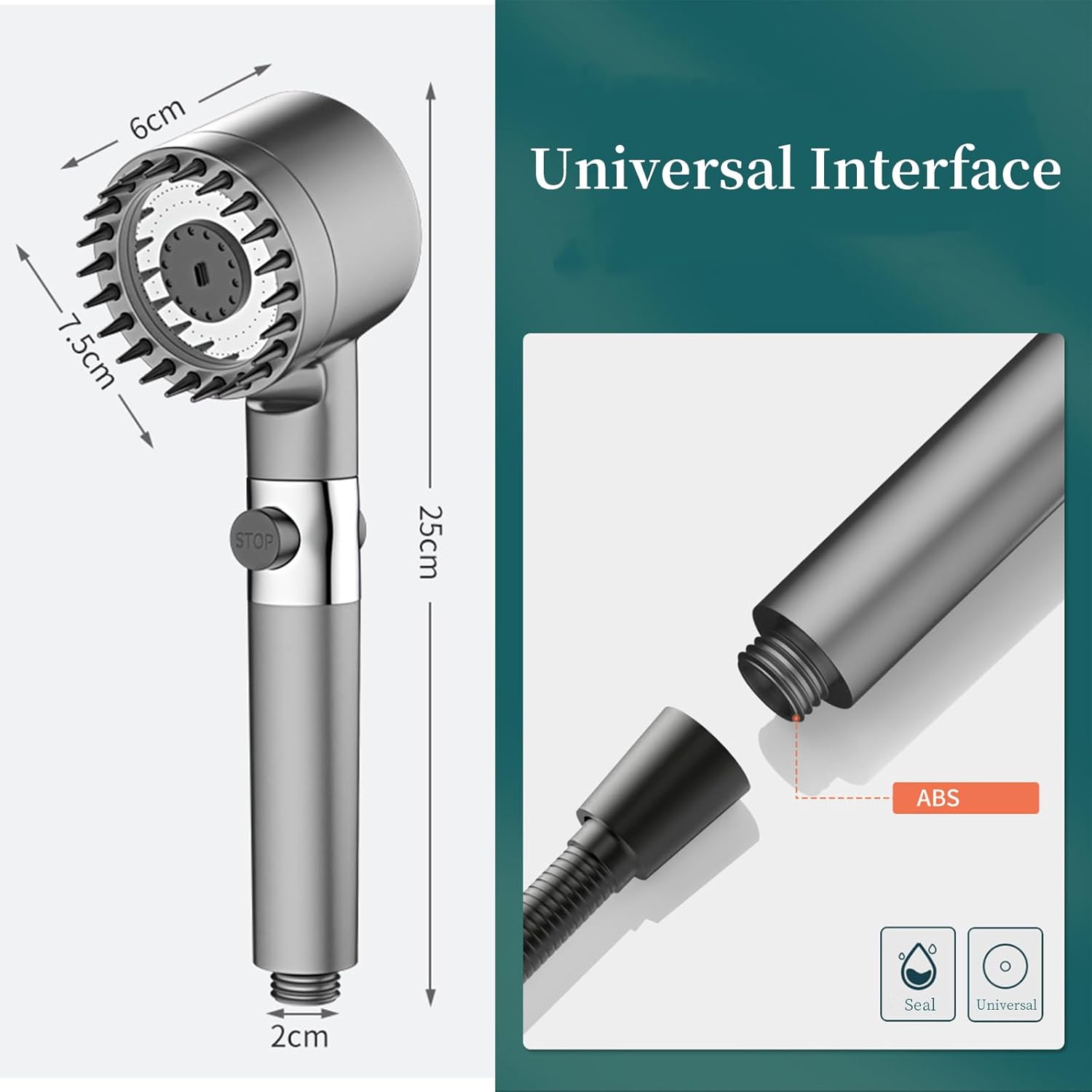 Ducha Masajeadora Multifuncional